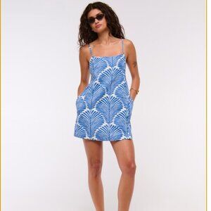 Abercrombie Linen Blend Skort